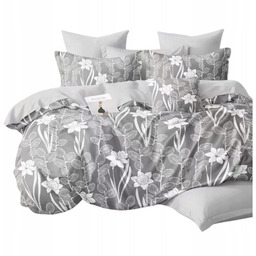 Pościel 200x220 Dwustronna Komplet 3 części Miła Delikatna