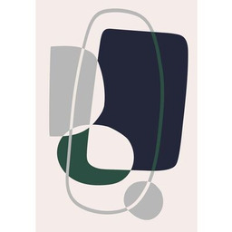 Dywan Madrid 160 x 230 cm abstrakcja szary