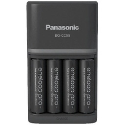 Panasonic Eneloop BQCC55 Pro +AA 4szt. Ładowarka dedykowana