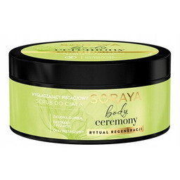 Soraya Body ceremony, wygładzający pistacjowy scrub do ciała,