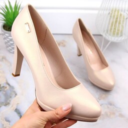 Czółenka na obcasie i platformie Sergio Leone