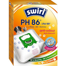 Swirl PH 86 NeutralizAir worki do odkurzacza Philips,