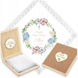 Szatka do Chrztu z Imieniem Biała Szatka