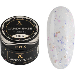 F.O.X Candy Base 006 Baza żelowa biała