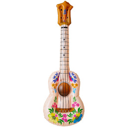 Dekoracja dmuchana Gitara ukulele - 105 cm -