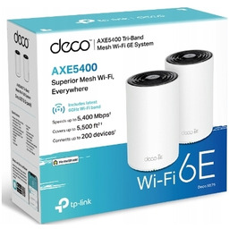 System Mesh TP-Link Deco XE75 AXE5400 Wi-Fi 2-pack
