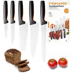 Fiskars Ff Komplet 5 Noży Kuchennych Pudełko Duży