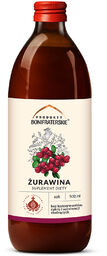 Produkty Bonifraterskie Żurawina, sok z owoców z dodatkiem