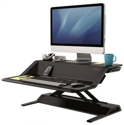 Stanowisko do pracy Fellowes Sit-Stand Lotus - CZARNE