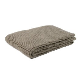 Kampol Koc dziany emma 130x170 brązowy jasny wyroby