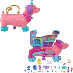 Polly Pocket Imprezka pieska Zestaw z 2 lalkami