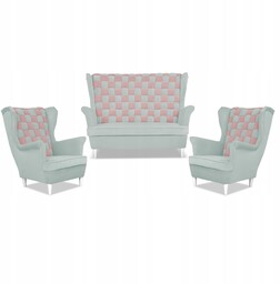Zestaw uszak CAROL DUO sofa fotele Family Meble