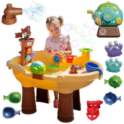 Statek Stolik Wodny 2w1 Piaskownica Piracki XL