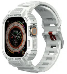 Skinarma Mecha 2in1 do Apple Watch 49mm Jasnoszary