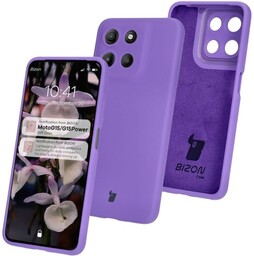 Bizon Silikonowe etui Soft Case do Motorola Moto