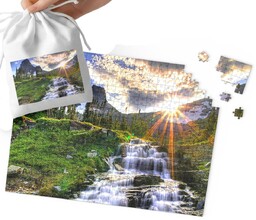 Puzzle - Piękne Widoki Góry Natura Prezent 252El