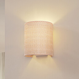 Lampa Ścienna Lindby, Soula, ściemnialny, beżowy, salon, tworzywo