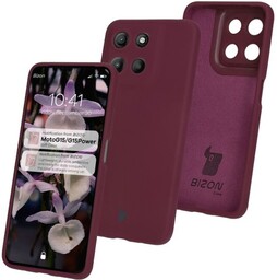 Bizon Silikonowe etui Soft Case do Motorola Moto