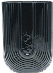 Wazon szklany z reliefem Eleanor, 16,5 x 23,5