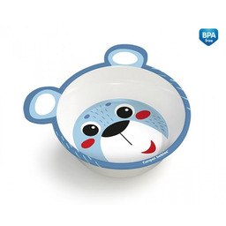 Canpol Babies, Miseczka melaminowa z uszami, Krówka