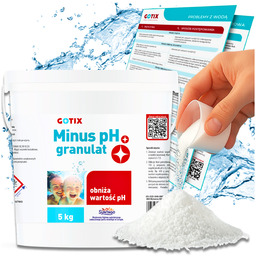 Ph Minus Granulat do Obniżania Ph w Basenie