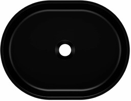 Umywalka nablatowa OLIB 48 Czarny