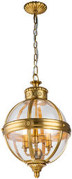 LAMPA WISZĄCA Adams w kształcie kuli, styl hampton,