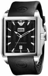 Zegarek ARMANI AR0653. Kwarcowy, Kolor czarny. Mężczyzna.