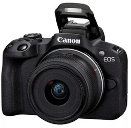 Aparat Canon EOS R50 czarny + RF-S 18-45