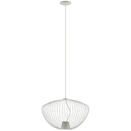 Lampa wisząca PUMPKIN M SILK GRAY 11244 -