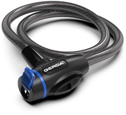 Zapięcie rowerowe linka na kluczyk Gerda Flex 650/10T