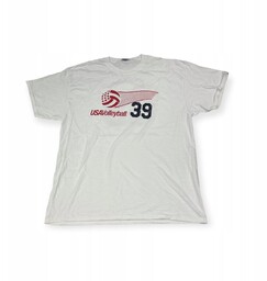 Koszulka męska biała Port Company Volleyball 39 XL