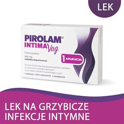 Pirolam Intima Vag 500mg, 1 tabletka dopochwowa -