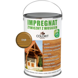 Impregnat żywiczny z woskiem Dąb 5 l Colorit