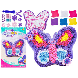 ZESTAW WYSZYWANKA, MASKOTKA, PLUSZAK DO SZYCIA MOTYL