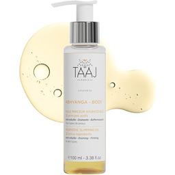 TAAJ Ajurwedyjski olejek wyszczuplający ABHYANGA ujędrniający i odprowadzający