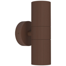 EGLO Kinkiet zewnętrzny Tomelloso, brązowy / rdzawy, aluminium,