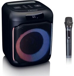 Lenco PA-100BK 100W Bluetooth Mikrofon Karaoke Czarny Power