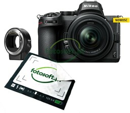Nikon Z5 + adapter FTZ II