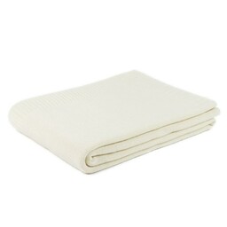 Kampol Koc dziany lea 130x170 naturalny wyroby rehabilitacyjne