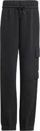 adidas Uniseks - dzieci ESSENTIALS CARGO PANTS, black/white,