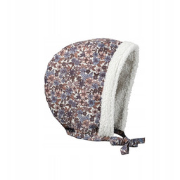 Elodie Czapka Winter Blue Garden 6-12 m-cy