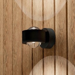 EGLO Kinkiet zewnętrzny Treviolo, czarny, aluminium, nowoczesny