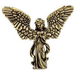 Mała figurka Anioł Aniołek mosiężny na Prezent