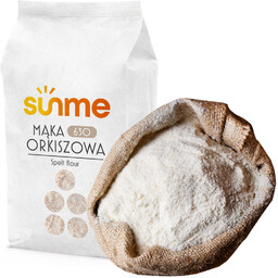 Mąka Orkiszowa 630 Sunme 5 kg - Zdrowy