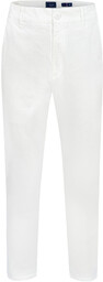 SPODNIE MĘSKIE CHINO 320 NEW WHITE BIAŁE