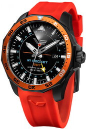 Zegarek Męski Vostok Europe NH34-225C714SR czerwony
