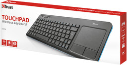 Klawiatura z touchpadem Trust Veza czarna Item N