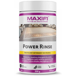 Maxifi Power Rinse proszek do prania ekstrakcyjnego tapicerki