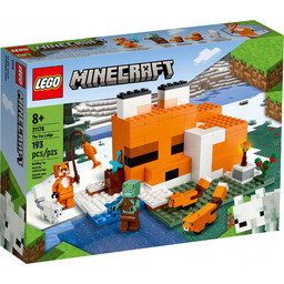 Lego 21178 Minecraft Siedlisko lisów